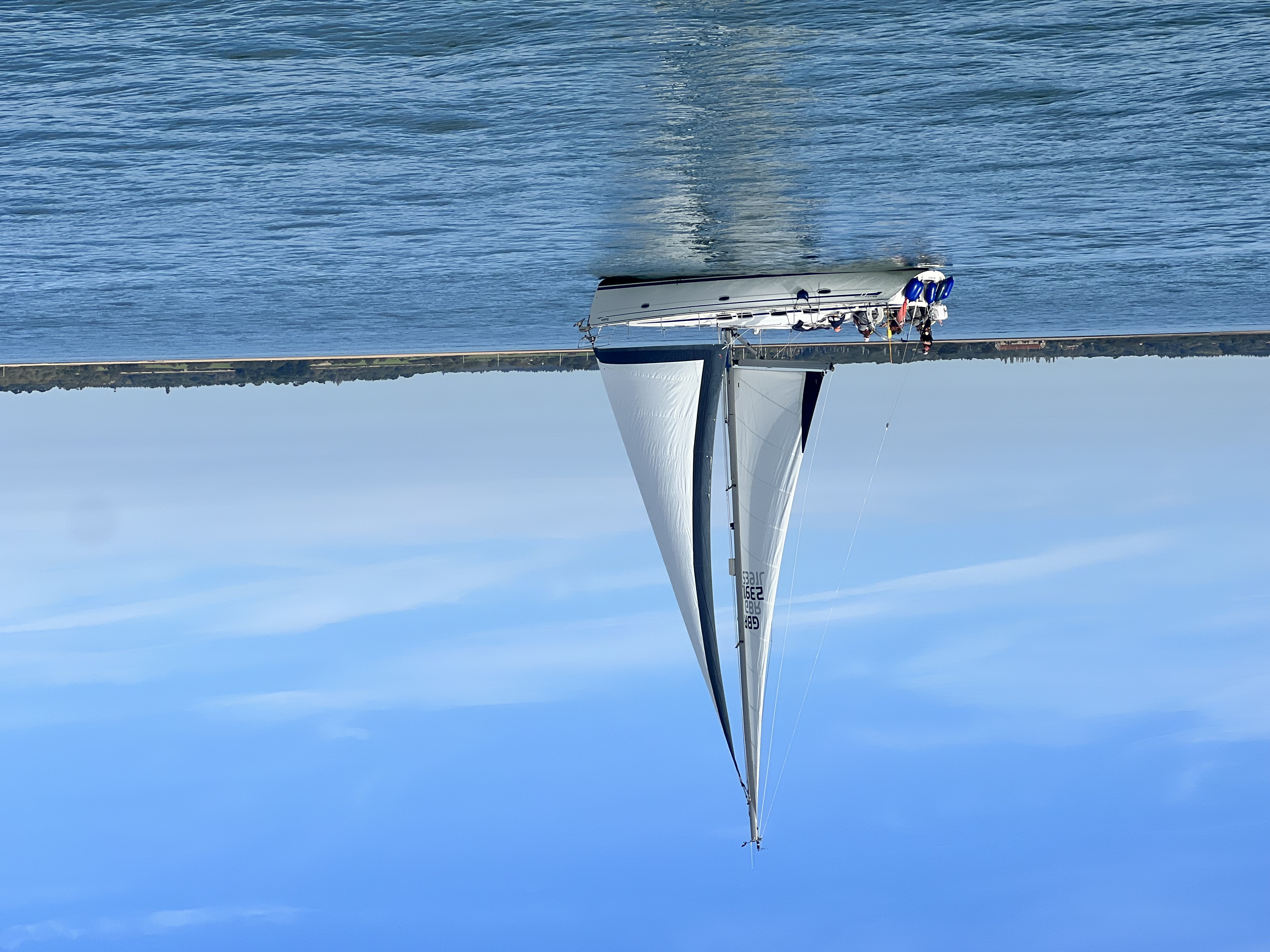 RYA VHF SRC radio training on a Bavaria sailing yacht